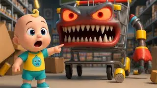 Monsters in the Supermarket! 😱 Don&rsquo;t Play in the Store | Baby Eco Kids Story&rdquo; ✅