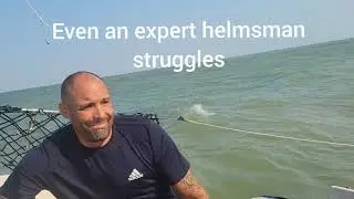 4 different examples of sailing on calm and rough water - Lake Erie- Chrysler c22 Apodaca