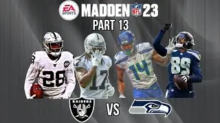 Madden 23 Seahawks Face of The Franchise Episode 13- Vs Las Vegas Raiders