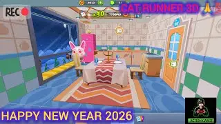 Cat Runner 3D IOS MOBILE GAMEPLAY VIDEO 💯🙏 ( NEW Game )