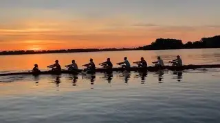 Wyandotte Boat Club Men&rsquo;s Masters 8+ 2024 Training