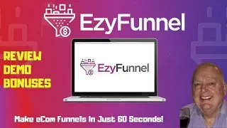 EzyFunnel Review Demo | How To Create eCom Funnels In 60 Seconds
