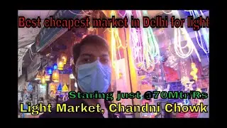 Chandni Chowk Light Market, Delhi || Photo Market || Cheap Market || Exploring wings || Market vlog