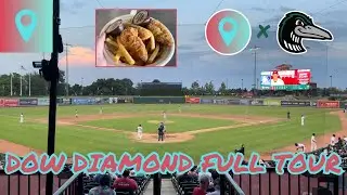 TOURING Dow Diamond in Midland, MI‼️🧢⚾️🏟️ (Great Lakes Loons) #milb #loons