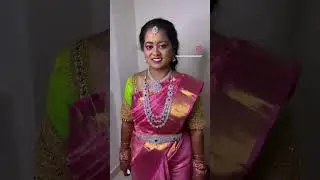 South Bridal makeup makeup artist Bangalore makeup artist makeup for brides South Indian bride Hosur