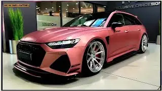 2023 Audi RS6 - PD6RS C8 by Prior Design - interior and Exterior Details. #audi #audirs6 #rocars .
