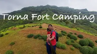 तोरणा किल्ल्यावर कॅम्पिंग व्लॉग आणि Xpulse ची राइड || #tornafort #camping #mountaintrekking ||