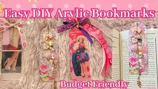 ✨ Акриловая закладка моей мечты, сделанная своими руками 🎀 Я не могу перестать их делать