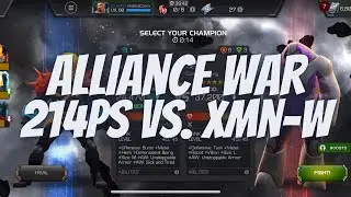 I MADE A HUGE MISTAKE - AW #3 - 214PS vs. XNM-W - Marvel Contest of Champions