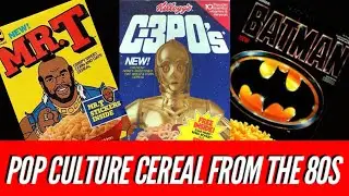 Finding the BEST 80s Pop Culture Cereals