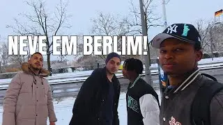 NEVE EM BERLIM ❄️🇩🇪 Viagem Inesperada + Encontro na Estação