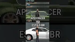 APEX RACER VS ESTILO BR GAME BATTLE! #zaternus #pixelcarracer #android#edit#shorts #apexracer #ios