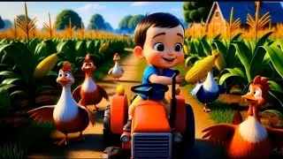 Cute Baby&rsquo;s Corn Farm Adventure 🌽👶 | Funny & Sweet Farm Story | 3D Cartoon Animation