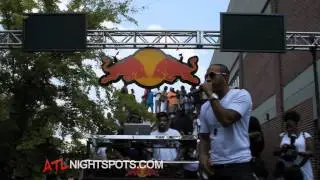 Carmelo Anthony,Meeka Claxton,Angela Simmons and more at LudaDay Weeken CAU block party concert
