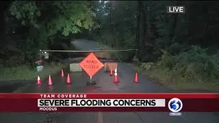 VIDEO: Moodus bridge washed away during flooding