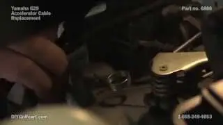 Accelerator Cable on Yamaha G29 Drive | How to Install Golf Cart Throttle