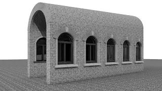Come fare in ARCHICAD una Volta a botte inclinata