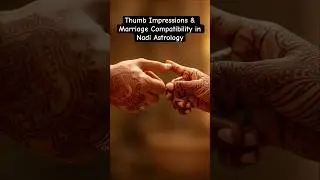 How Thumbprints Reveal Marriage Compatibility | Nadi Astrology Secrets #indianastrology