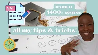 how i got a 1400+ on my SAT | from PSAT/NMSQT to SAT, my study plan, improving your score + more