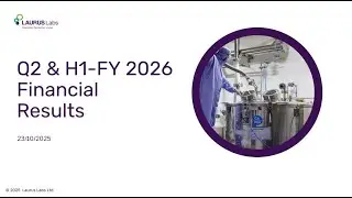 Laurus Labs: Strong CDMO Execution Drives 33% Revenue Growth and Future $600 Million