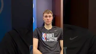 Cooper Flagg speaks on his testing at NBA Draft Combine!