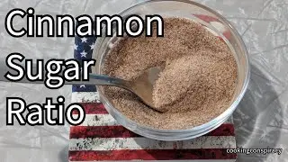 Cinnamon Sugar Ratio: How to make Cinnamon Sugar