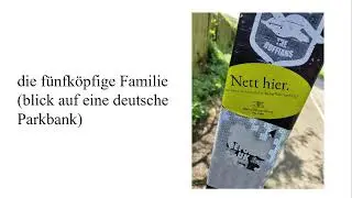 die fünfköpfige Familie lyric video