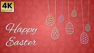 Copyright Free Easter Egg Animation Background Royalty Free Red Theme