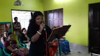 TUMI KOTO JE DURE BY SURASHREE SCHOOL OF MUSIC ..IN CLASS TIME STUDENT KUNIKA SANTHA...