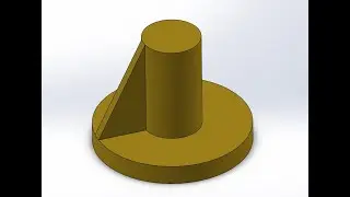 Nervure sur surface courbe dans Solidworks