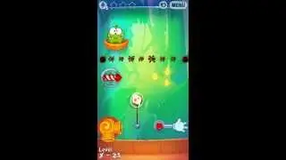 Cut The Rope Experiments - Level 8-23 - Bamboo Chutes - Bambuswald