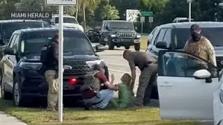 US Citizen dragged out of car by Federal Agents
