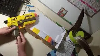 Обзор на бластер nerf fortnite sp l