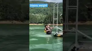 Jet ski Lifting heavy weight people