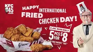 KFC International Fried Chicken Day 2022!
