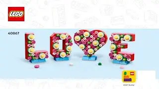 LEGO 40867 Instructions | Looney Tunes | Love Letters | Seasonal | Valentine's Day