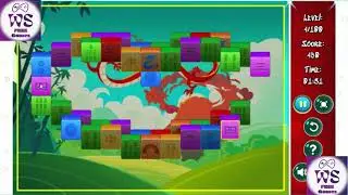 Mahjong Colors shorts Game | WS Free Games | Shorts #wsfreegames #shortsvideo #gamingchannel