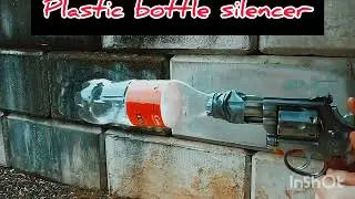 Plastic bottle silencer(720P_HD) How to make a silencer #america #fire #silencer