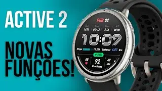 AMAZFIT ACTIVE 2 ATUALIZOU (ZEPP OS 5.0)! - Melhor SMARTWATCH nessa faixa de pre&ccedil;o?