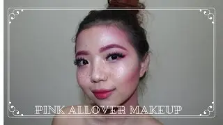#TheABeauty Pink Allover Makeup Tutorial // Dheaudrey