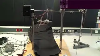 Incroyable pendule double asservi !   Incredible fully servo-controlled double pendulum !