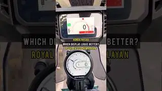 Honda NX500 or Himalayan 450 - Which Display Looks Better? | BikeWale
