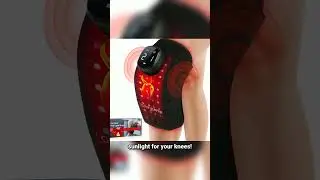 Comfytemp 3D Red Light Therapy Knee Wrap | Ergonomic Pain Relief Device