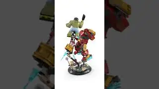 MARVEL - INFINITY SAGA - Epic Battle - Hulkbuster vs The Hulk - LEGO 76343