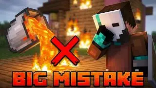 I Trusted My Build&hellip; Big Mistake | Minecraft Survival EP 2#minecraft #survival #gaming #shorts