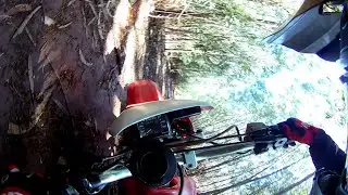 Honda XR400R - First run with BAMC