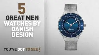 Top 10 Danish Design Men Watches [ Winter 2018 ]: Danish Design IQ68Q1050 Mesh Stainless Steel Band