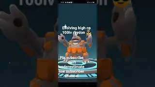evolving 3000cp 100iv rhydon into rypherior🤤🤤