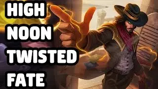 HIGH NOON TWISTED FATE SKIN SPOTLIGHT - LEAGUE OF LEGENDS