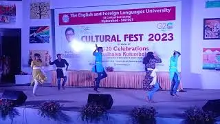 EFLU CLUTURAL FEST 2023 ll G20 Celebration #dance #program #eflu